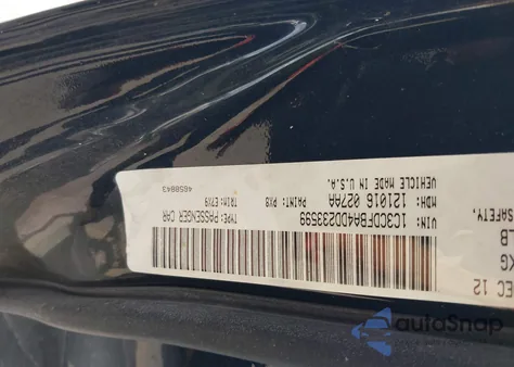 2013 Dodge Dart Sxt from USA, damaged, VIN 1C3CDFBA4DD233599